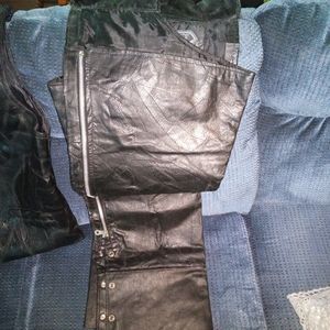 Mens vest and chaps, never worn